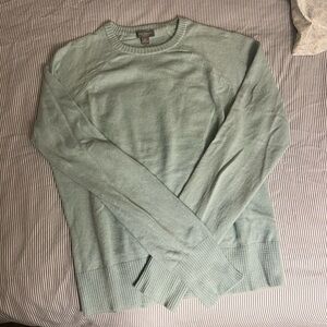 Ann Taylor Women’s Mint Cashmere Crewneck Sweater